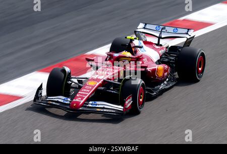 Am ersten Tag der Saisonvorbereitung auf dem Bahrain International Circuit, Sakhir. Bilddatum: Mittwoch, 26. Februar 2025. Stockfoto
