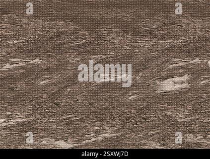 Brauner, strukturierter Hintergrund für dynamisches visuelles Interesse mit dezenter Beleuchtung Stockfoto