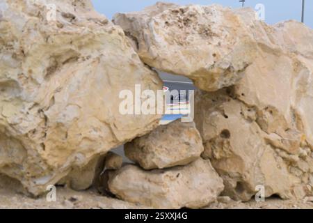 Sakhir, Bahrain. Februar 2025. Alexander Albon von Williams Racing während des Testtages 1. Ahmad Al Shehab/Alamy Live News. Stockfoto