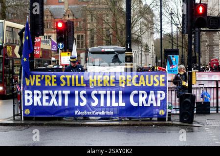 Anti-Brexit, London, Großbritannien. Stockfoto