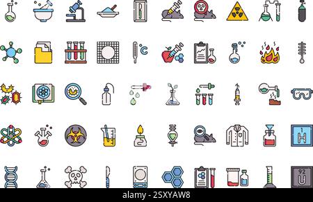 Hochwertige Sammlung von Vektorsymbolen mit editierbarer Kontur. Ideal für professionelle und kreative Projekte. Stock Vektor