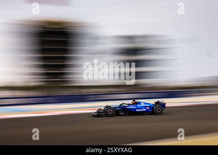 Sakhir, Bahrain. Februar 2025. 23 ALBON Alexander (tha), Williams Racing FW47, Action während der Formel 1 Aramco Vorsaisontests 2025 der FIA Formel 1 Weltmeisterschaft 2025 vom 26. Bis 28. Februar 2025 auf dem Bahrain International Circuit in Sakhir, Bahrain - Foto Antonin Vincent/DPPI Credit: DPPI Media/Alamy Live News Stockfoto
