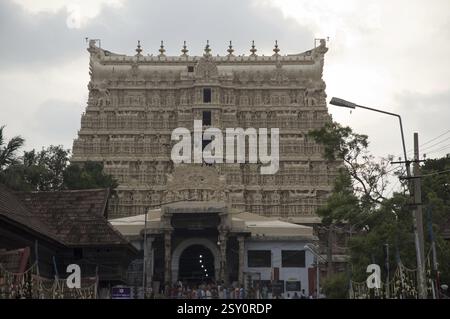 Padmanabhaswamy Tempel in trivandrum kerala Indien Stockfoto