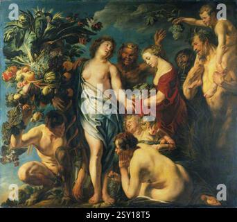 Jacob Jordaens (1593–1678) - ein Allegorie der Fruchtbarkeit - P120 - The Wallace Collection Stockfoto