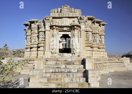 Neelkanth Mahadev Jain Tempel Chittorgarh Rajasthan Indien Asien Stockfoto