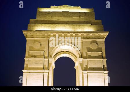 India Gate am Rajpath New Delhi Indien Asien Stockfoto