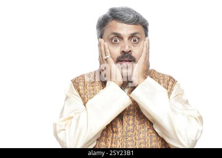 Mann Politiker, Indien, Asien, Herr #790 g Stockfoto