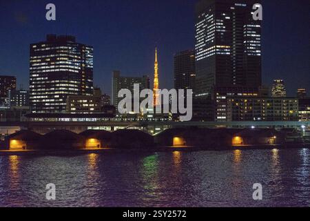 Hafen für Stadtbild, Tokyo, japan Stockfoto