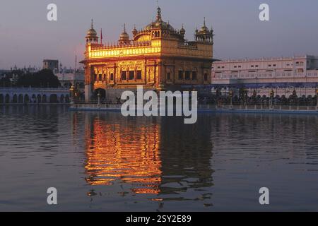 Goldener Tempel, Amritsar, Punjab, Indien, Asien Stockfoto