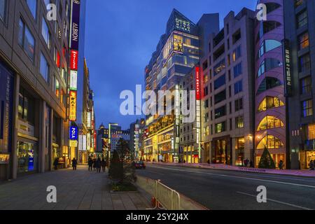 Hohen kommerziellen Ginza Straße 2, Tokio, japan Stockfoto