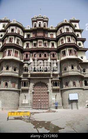 Indore Rajwada Western, Madhya Pradesh, Indien, Asien Stockfoto