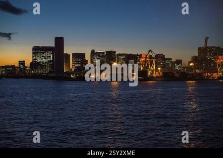 Hafen für Stadtbild, Tokyo, japan Stockfoto