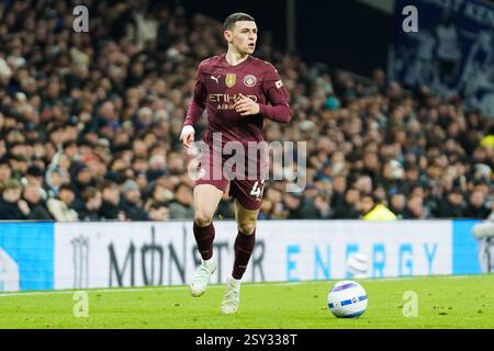 London, Großbritannien. Februar 2025. Während des Spiels Tottenham Hotspur FC gegen Manchester City FC English Premier League im Tottenham Hotspur Stadium, London, England, Vereinigtes Königreich am 26. Februar 2025 Credit: Dylan Hepworth/Every Second Media Credit: Every Second Media/Alamy Live News Stockfoto