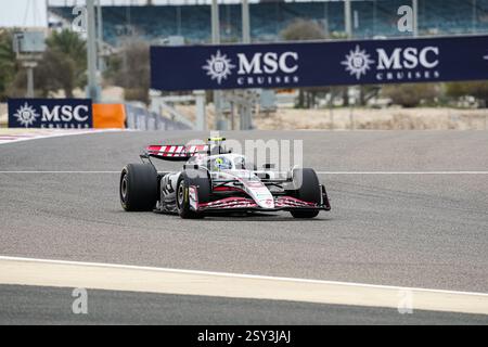 26.02.2025, Bahrain International Circuit, Sakhir, Formel 1 Testfahrten Bahrain 2025,im Bild Stockfoto