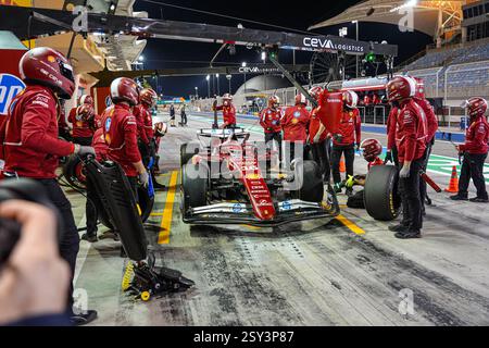 26.02.2025, Bahrain. , . International Circuit, Sakhir, Formel 1 Testfahrten Bahrain 2025, im Bild (Foto: Alessio de Marco/SIPA USA) Credit: SIPA USA/Alamy Live News Stockfoto