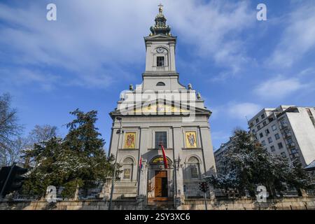 Belgrader Altstadt: Die Kathedrale Kirche St. Michael des Erzengels. Serbien Stockfoto