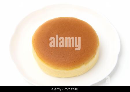 Hausgemachter castella-Kuchen, Schwammkuchen. Konzept der hausgemachten Bäckerei. Stockfoto