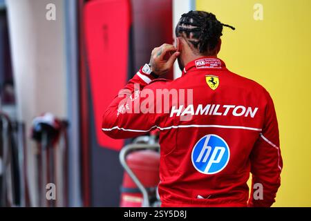Sakhir, Bahrain. Februar 2025. Lewis Hamilton (GBR) Ferrari. 27.02.2025. Formel-1-Test, Sakhir, Bahrain, Tag Zwei. Das Foto sollte lauten: XPB/Alamy Live News. Stockfoto
