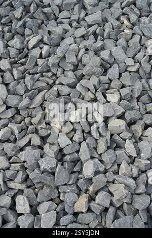 Graue Steinschutt Stockfoto
