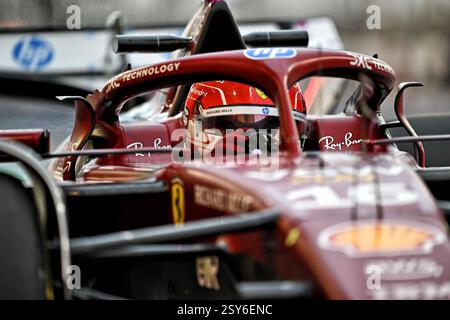 Sakhir, Bahrain. Februar 2025. Charles Leclerc (MON) Ferrari SF-25. 27.02.2025. Formel-1-Test, Sakhir, Bahrain, Tag Zwei. Quelle: James Moy/Alamy Live News Stockfoto