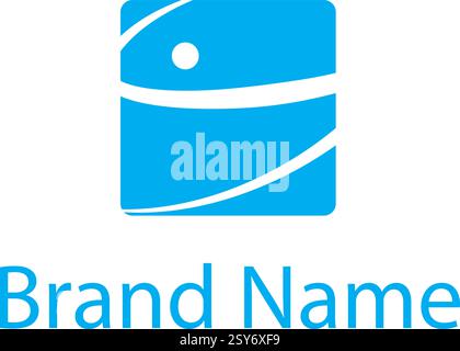 Letter S Person Logodesign Stock Vektor