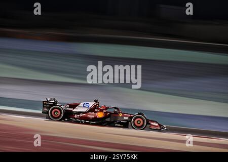 Sakhir, Bahrain. Februar 2025. Charles Leclerc (MON) Ferrari SF-25. 27.02.2025. Formel-1-Test, Sakhir, Bahrain, Tag Zwei. Quelle: James Moy/Alamy Live News Stockfoto