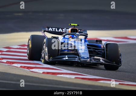 Sakhir, Bahrain. Februar 2025. Carlos Sainz von Williams Racing während Testtag 2. Ahmad Al Shehab/Alamy Live News. Stockfoto