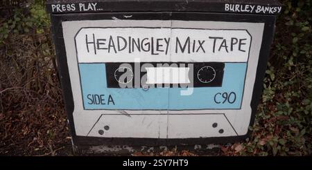 Allgemeine Ansichten um Headingley, Leeds, West Yorkshire, Großbritannien. 24. Februar 2025. Leeds, West Yorkshire, Großbritannien. Quelle: Lichtfotografie Stockfoto