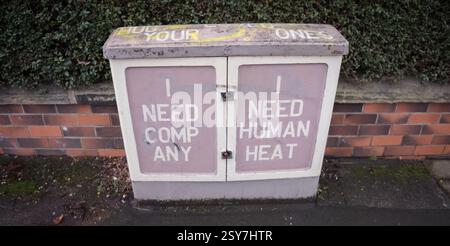 Allgemeine Ansichten um Headingley, Leeds, West Yorkshire, Großbritannien. 24. Februar 2025. Leeds, West Yorkshire, Großbritannien. Quelle: Lichtfotografie Stockfoto