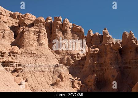 Goblin aus dem Goblin Valley Stockfoto