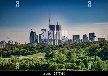 Die Skyline von Toronto, Kanada Stockfoto
