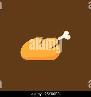 BBQ Grill Logo Design Vektor: Perfekt für Steakhäuser, Fleischrestaurants und Metzgereien. Stock Vektor