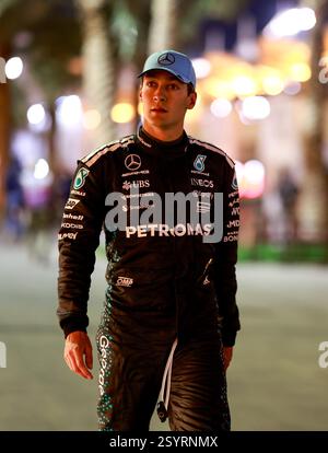 Während der Formel 1 Aramco-Vorsaisontests 2025 der FIA Formel-1-Weltmeisterschaft 2025 vom 26. Bis 28. Februar 2025 auf dem Bahrain International Circuit in Sakhir, Bahrain - Foto/DPPI Credit: DPPI Media/Alamy Live News Stockfoto