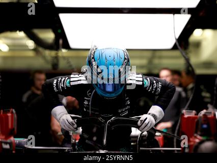 Während der Formel 1 Aramco-Vorsaisontests 2025 der FIA Formel-1-Weltmeisterschaft 2025 vom 26. Bis 28. Februar 2025 auf dem Bahrain International Circuit in Sakhir, Bahrain - Foto/DPPI Credit: DPPI Media/Alamy Live News Stockfoto