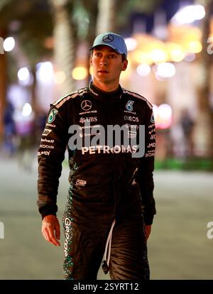 Während der Formel 1 Aramco-Vorsaisontests 2025 der FIA Formel-1-Weltmeisterschaft 2025 vom 26. Bis 28. Februar 2025 auf dem Bahrain International Circuit in Sakhir, Bahrain Stockfoto