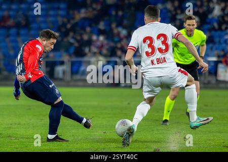 Basel, Schweiz. März 2025. Basel, Schweiz, 01. März 2025: Torschütze Xherdan Shaqiri (10 Basel) beim Super League Fußball Spiel zwischen dem FC Basel 1893 und dem FC Sion im St. Jakob-Park in Basel. Philipp Kresnik (Philipp Kresnik/SPP) Credit: SPP Sport Press Photo. /Alamy Live News Stockfoto
