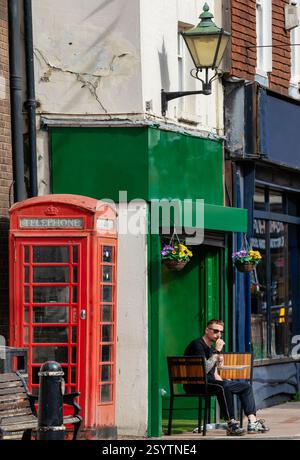 Rochester, eine historische Stadt in Kent, England. Stockfoto