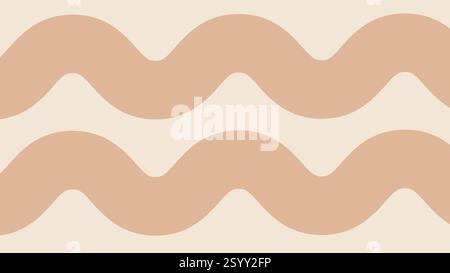 Abstrakter Welliger Minimaler Hintergrund Stockfoto