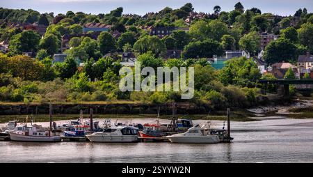 Rochester, eine historische Stadt in Kent, England. Stockfoto