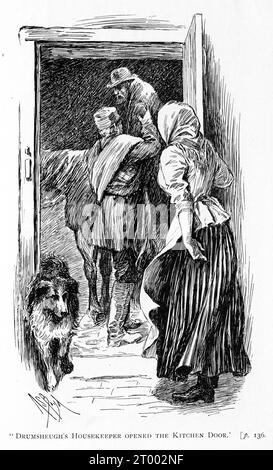 Szene aus Ian Maclarens Buch The Days of Auld lang Syne, 1902 Stockfoto