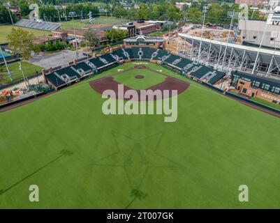 Luftaufnahme Der Vanderbilt University In Nashville Tennessee Stockfoto