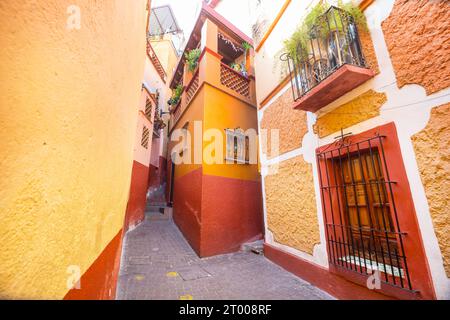 Gasse des Kusses Stockfoto