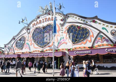 Marstall Festzelt München 28.09.2023 Oktoberfest Festzelte München *** Marstall Festzelt München 28 09 2023 Oktoberfest Festzelte München Credit: Imago/Alamy Live News Stockfoto