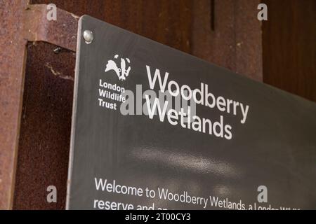 Woodberry Down Wetlands Local Area Photography – London UK Stockfoto