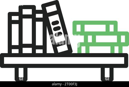 Vektorbild des Regal-Symbols. Stock Vektor