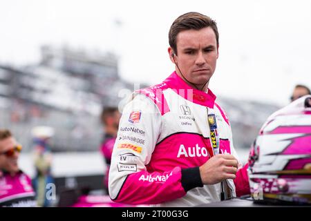 INDYCAR Serie: 27. August Bommarito Automotive Group 500 Stockfoto