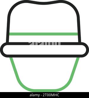 Vektorbild des Explorer hat-Symbols. Stock Vektor