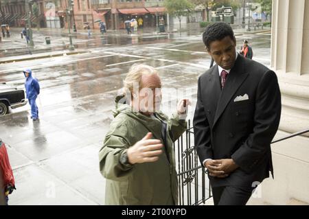 Amerikanischer Gangster Jahr : 2007 USA Regisseur: Ridley Scott Ridley Scott, Denzel Washington Shooting Picture Stockfoto