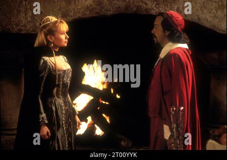 Die drei Musketiere Jahr : 1993 USA Regisseur : Stephen Herek Rebecca de Mornay, Tim Curry Stockfoto