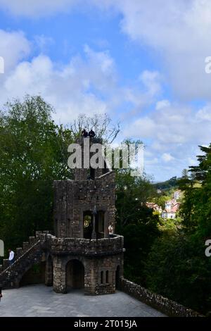 Quinta da Regaleira - ein Schloss in Sintra Stockfoto